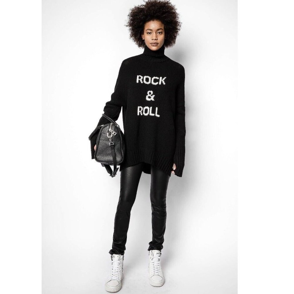 2022 Zadig & Voltaire Pharel Cuir Perm Pants Leather Leggins